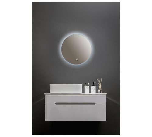 Зеркало Silver Mirrors Savanna-Lite D500 (открытая подсветка, сенсорный выключатель)