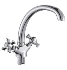 Смеситель для кухни Cron CN4724, хром