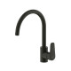 Смеситель для кухни Bravat Rhein F7429564BW-ENG, черный
