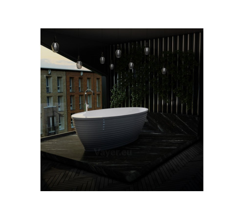 Ванна акриловая отдельностоящая Vayer BOOMERANG Гл000010198, 194x100