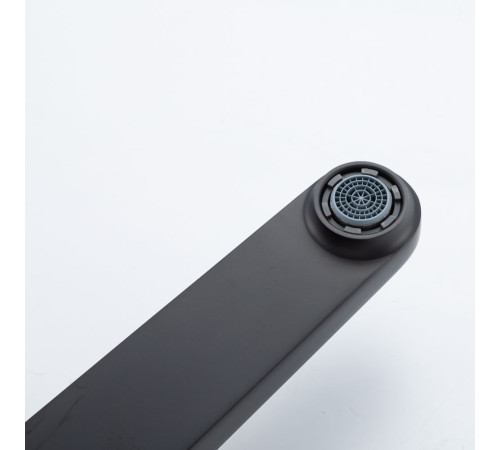 Смеситель для раковины высокий Gappo G1010-26, черный