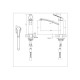 Смеситель для кухни Bravat Common F7234129CP-RUS, хром