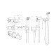 Гигиенический душ со смесителем Graffio KSPAT103-07NEO, черный