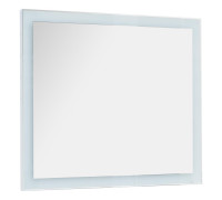 Зеркало Dreja Kvadro 100x85 см, белый
