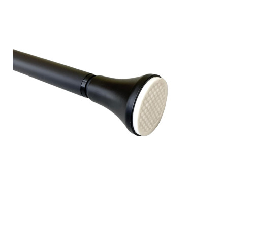 Карниз телескопический для ванной Savol SK-1120H, черный