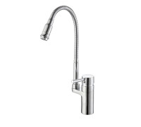 Смеситель для кухни с гибким изливом D-Lin D157315-Q, хром