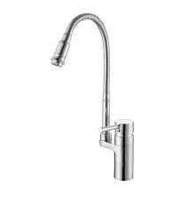 Смеситель для кухни с гибким изливом D-Lin D157315-Q, хром