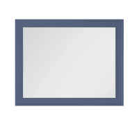 Зеркало с подсветкой La Fenice Cubo Blue Grigio 100х80, синее