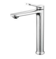 Смеситель для раковины высокий Shevanik S4311, хром