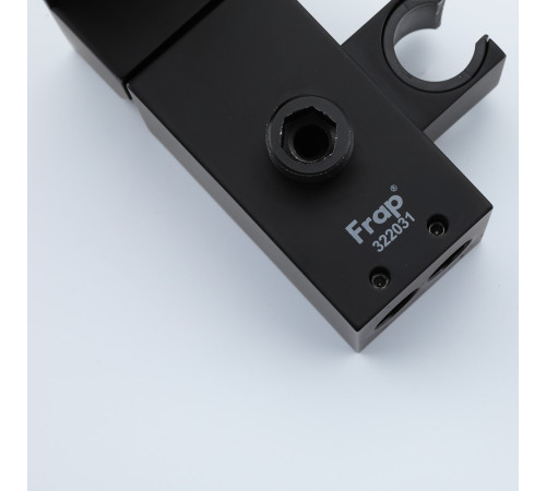 Гигиенический душ со смесителем FRAP F72802-6, черный