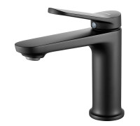 Смеситель для раковины Shevanik S4301H, черный