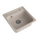 Кухонная мойка ЭкоМ 4848, песочный