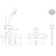Смеситель для ванны Bravat Riffle F672106C-B, хром