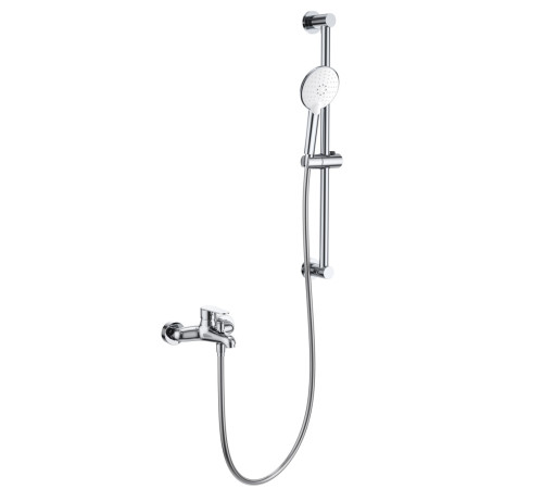 Смеситель для ванны с гарнитуром BRAVAT F6810941CP-B-SW, хром