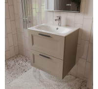 Тумба с раковиной подвесная (60см) Terminus Classik CLA10602200501O, капучино