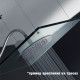 Верхний душ Graffio KINGS KI011NEO, черный