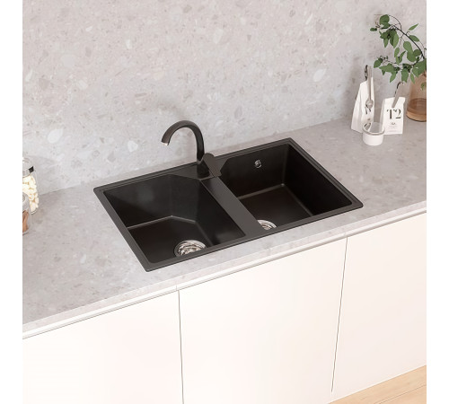 Кухонная мойка Maretti Китчен KT770-BL, черный