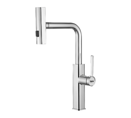 Смеситель для кухни с мультифункциональным изливом Haiba HB73824, хром