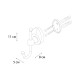 Крючок для ванной FIXSEN EUROPA FX-21805A, хром