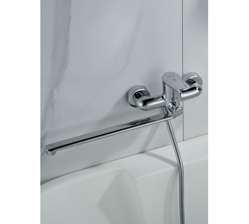 Смеситель для ванны Shevanik S4722, хром