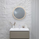 Зеркало Silver Mirrors Делуна/Deluna D600 TX (алюм. профиль, цвет золото, бесконтактный сенсор)