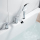 Смеситель на борт ванны Shevanik S4112, хром