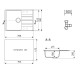 Кухонная мойка Ulgran Quartz Prima 780-05, бетон