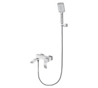 Смеситель для ванны Grocenberg GB8007WC, белый, хром
