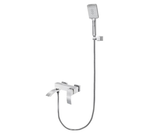 Смеситель для ванны Grocenberg GB8007WC, белый, хром