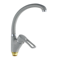 Смеситель для кухни Haiba HB4166-8, серый