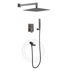 Душевая система встраиваемая FILARETE Fing FL1040BG, графит