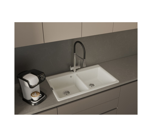 Кухонная мойка Rivelato AXEL X-90-2D, топаз
