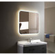 Зеркало RAVAL Призма Prz.02.700x680/W/RL, 70 см