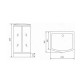 Душевая кабина Timo Comfort Clean Glass T-8815F, 120x90x220
