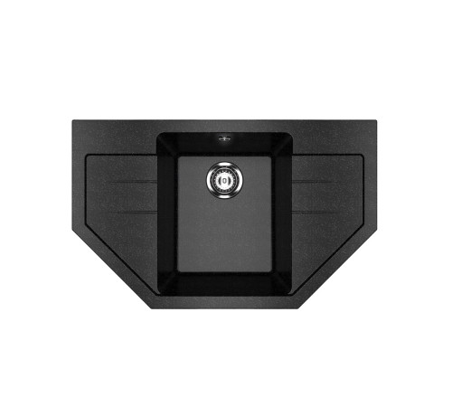 Кухонная мойка Ulgran U-609-308, черный
