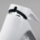 Смеситель для раковины высокий Frap F1052-54, хром/белый