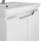 Тумба с раковиной подвесная Dreja Q Plus (D) 55 см, белый