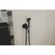 Гигиенический душ со смесителем Bravat D9151BW-ENG, черный