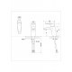 Смеситель для раковины Bravat Line F15299C-1, хром