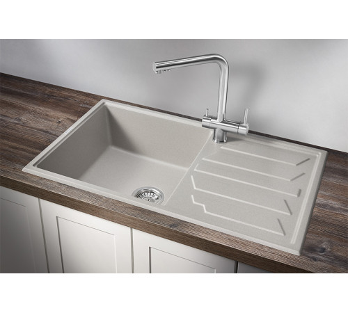 Кухонная мойка Granula 8601, БАЗАЛЬТ
