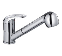 Смеситель для кухни Cron CN6003, хром