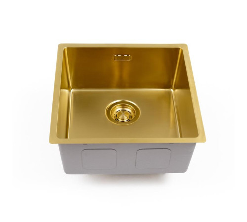 Кухонная мойка Grandex Aqua Optima 5011351, золото