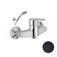 Смеситель для душа Webert Sax Evolution SE870101560, черный