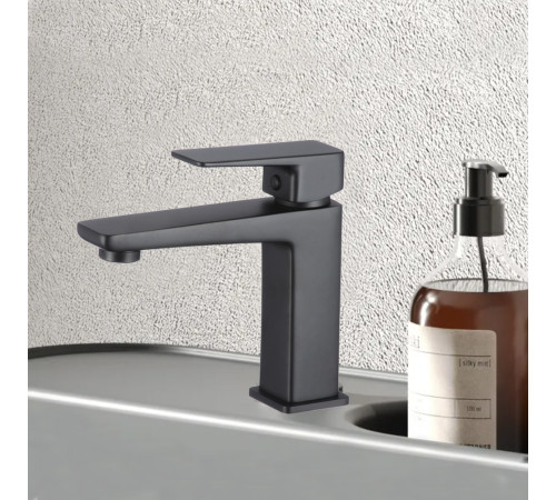 Смеситель для раковины WesnaArt NARCIS NAR06-210BL-25100, черный