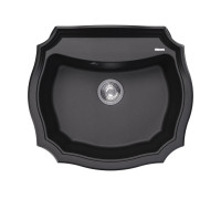 Кухонная мойка Florentina ЭМИЛИЯ 20.355.D0640.302, антрацит