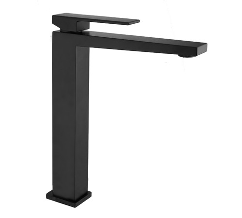 Смеситель для раковины Fiore KUBE 100NN8517, черный