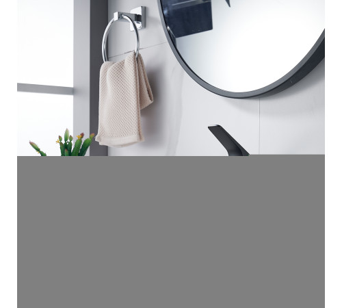 Смеситель для раковины Shevanik S4201H, черный