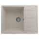 Кухонная мойка Ulgran Quartz Prima 650-02, лен