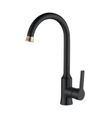 Смеситель для кухни Haiba HB70652-7, черный