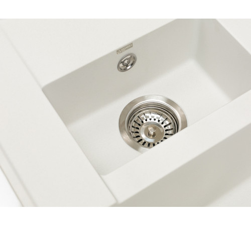 Кухонная мойка Grandex Aqua Topline 600111, белый